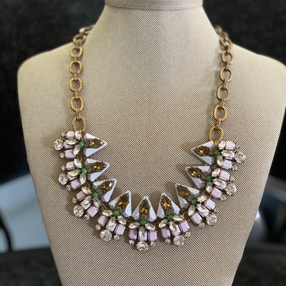 J. Crew Pastel Statement Necklace